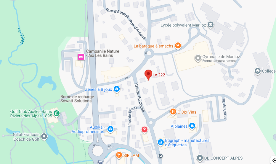 Carte Le 222